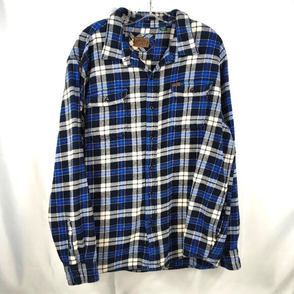 ORVIS XXL 2XL Button Up Flannel Shirt Jacket - Picture 1 of 7